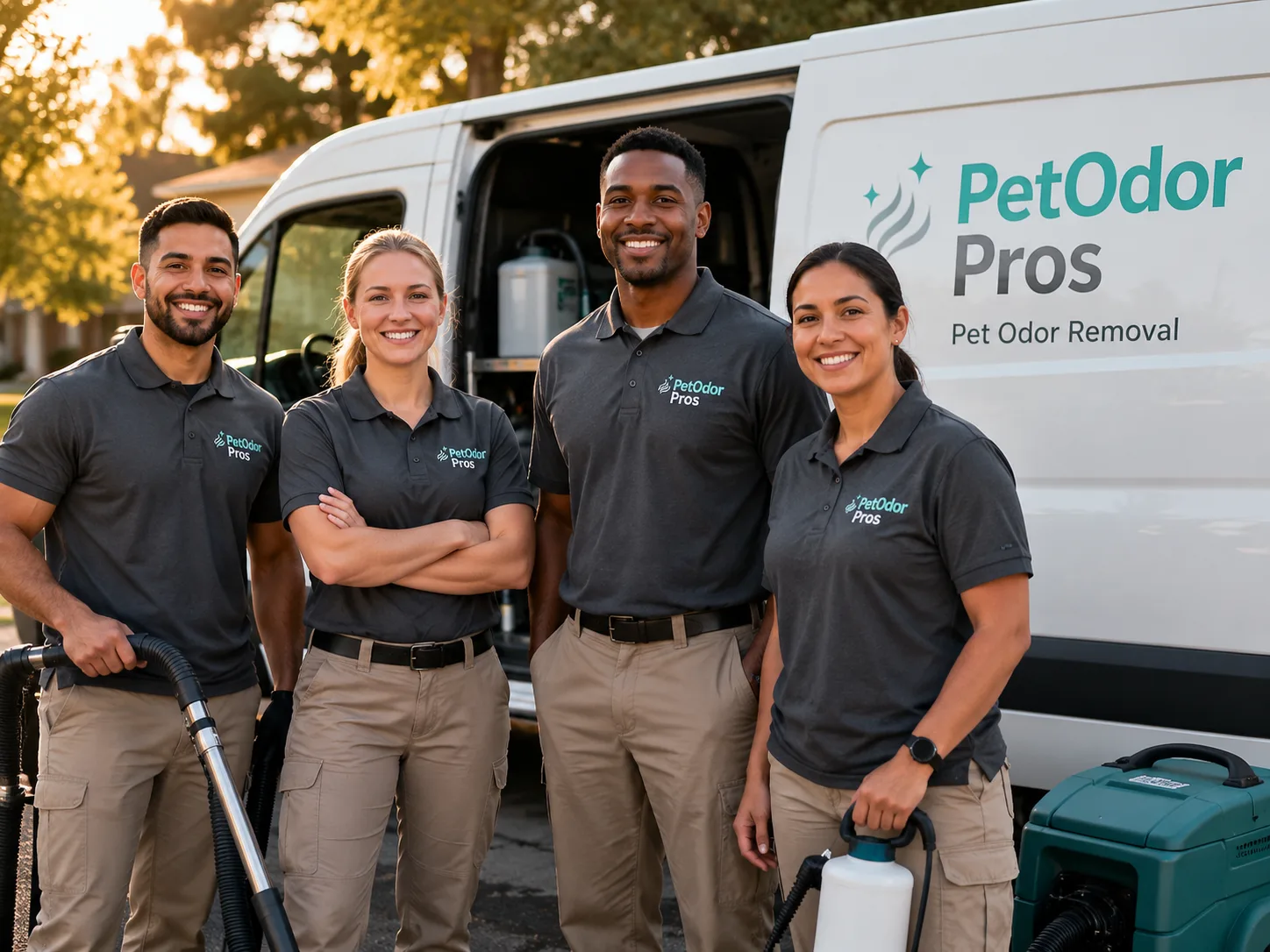 Pet Odor Removal team serving Santa Rosa, CA